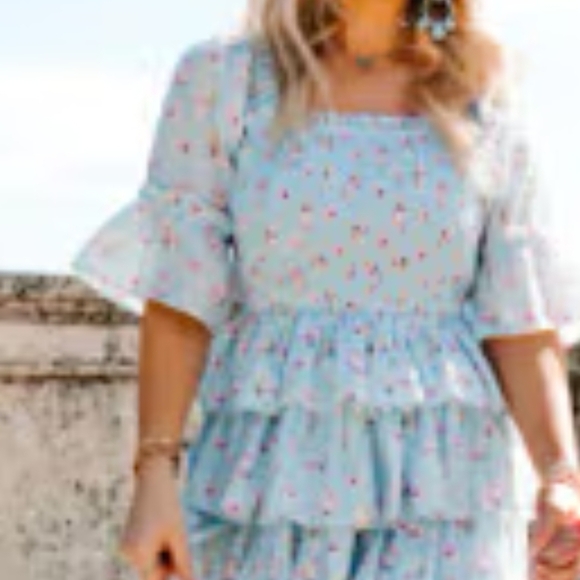 IVY CITY  DRESS with a floral print or small discreet motifs all - Picture 2 of 11